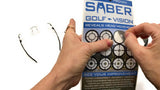 1 Saber Golf Vision Optics Training Aid for any Glasses