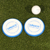 1 Saber Golf Putting Discs - Set of 2 Training Aid