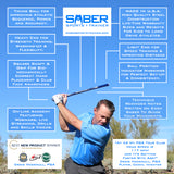 1 GOLF SWING TRAINING AID - KIDS - SABER GOLF TRAINER