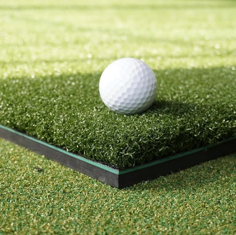 Realistic Golf Simulator Hitting Mat